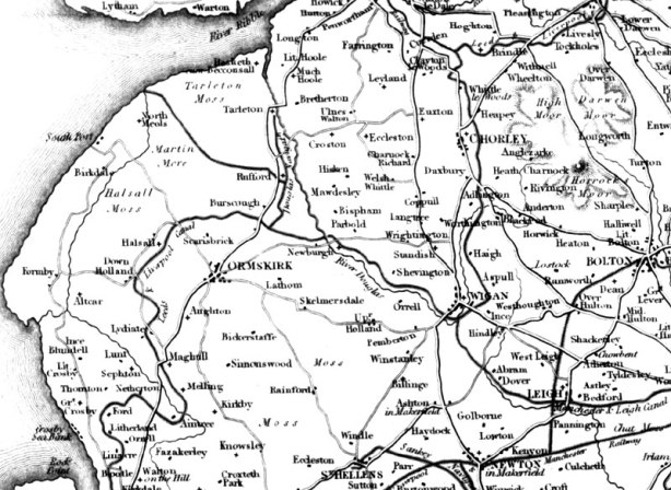 north meols map